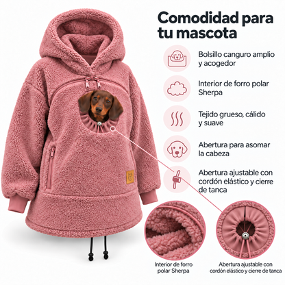 Sudadera portamascotas