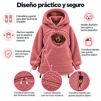 Sudadera portamascotas